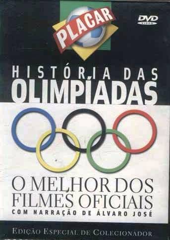 História das olimpíadas - o melhor dos filmes oficiais é uma série de 4 DVDs que Placar preparou para você