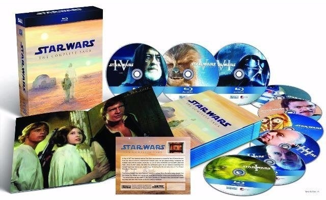 A Saga Completa de Star Wars de uma forma que só é possível em Blu-Ray