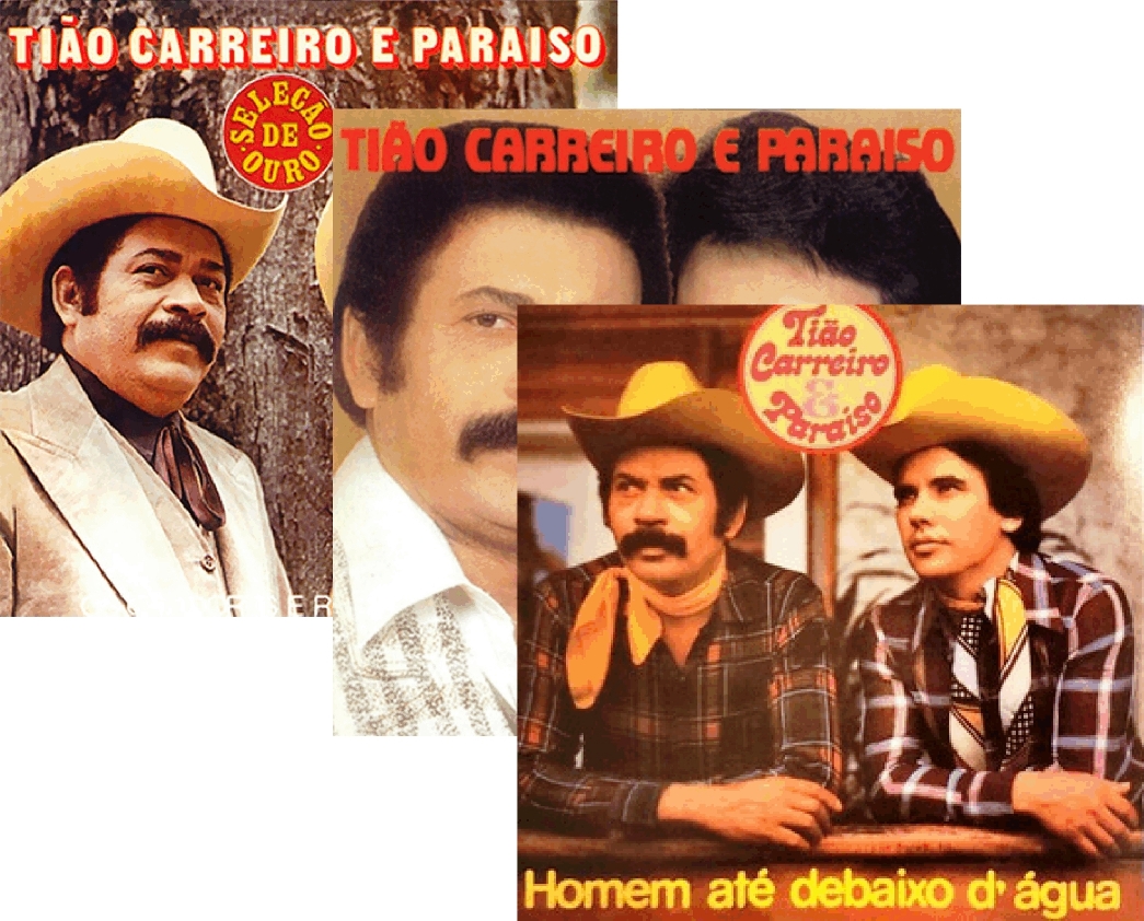 Kit Tião Carreiro e Paraíso 3 Cds