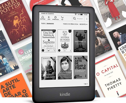 Novo Kindle 11a. geração com iluminação embutida – Cor Preta