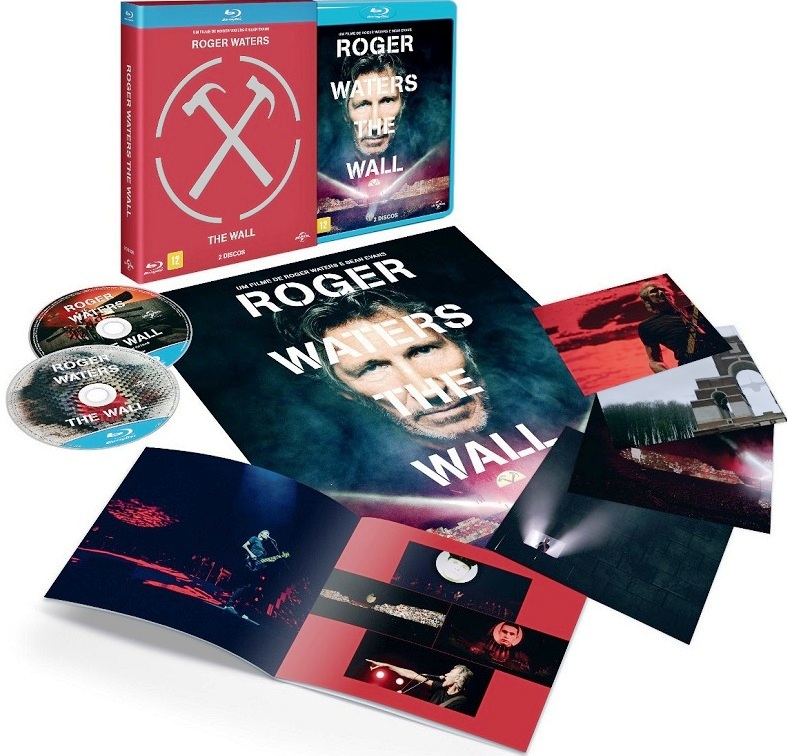 A inovadora obra-prima de Roger Waters, The Wall, lançada em DVD, Blu-Ray e em Edição Especial com 2 discos + Booklet, Pôster e Cards