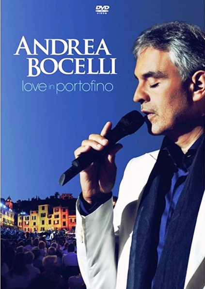 O tenor Andrea Bocelli apresenta famosas canções românticas num show intimista em Portofino, na Itália