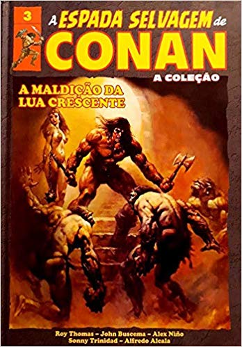 Coleção A Espada Selvagem de Conan - A Maldição da Lua Crescente - Vol.3